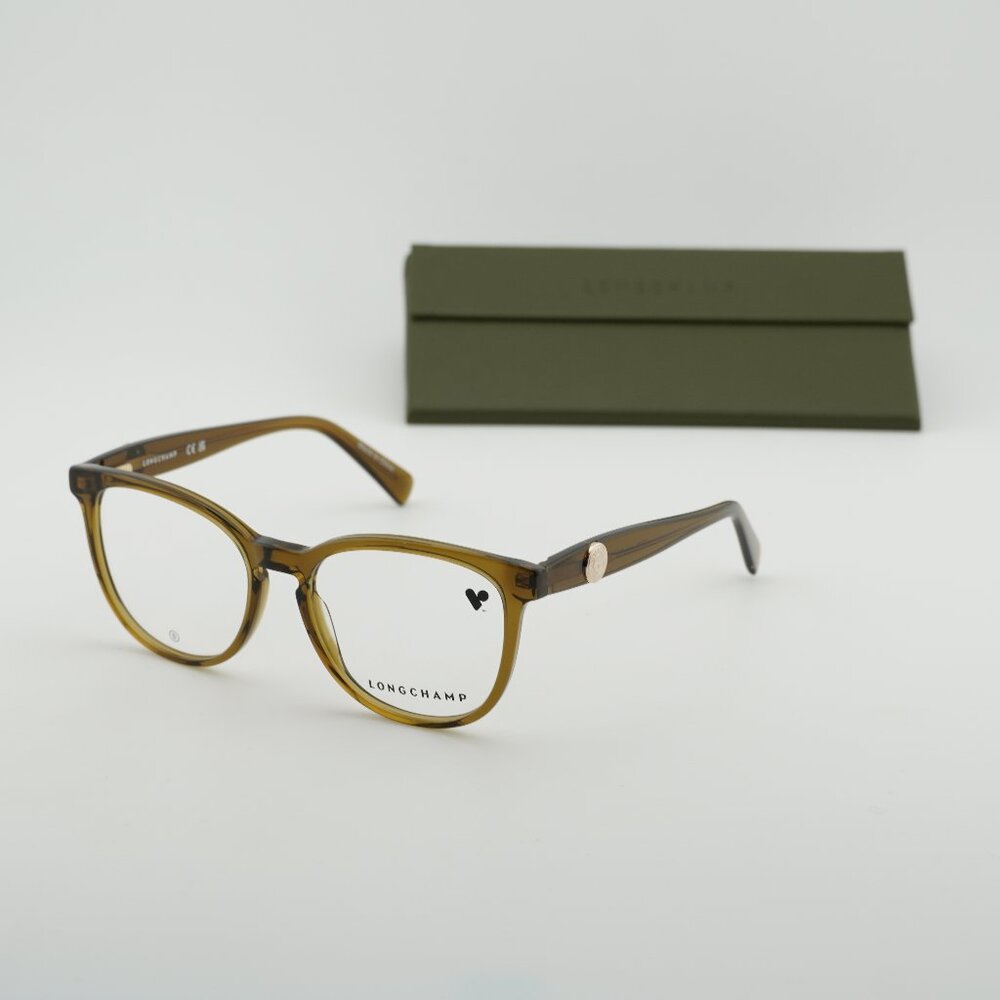 Longchamp LO2729 319 Square Eyeglasses 51mm - Khaki